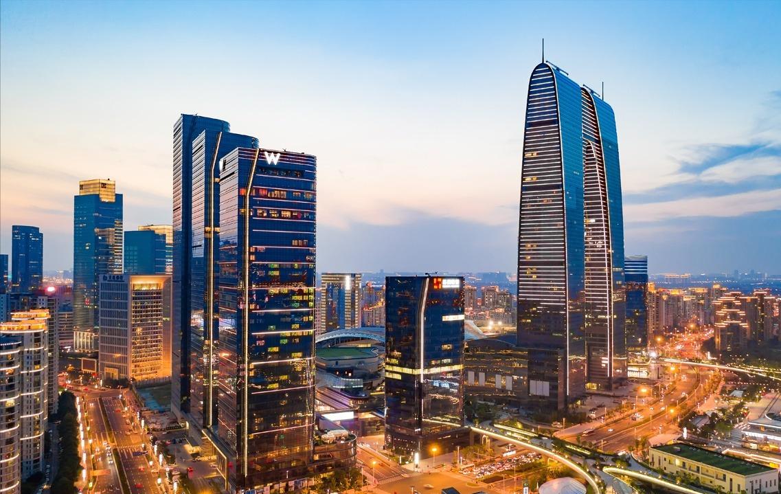 全国9座W酒店建筑欣赏——西安奇特，香港、上海是超高层建筑