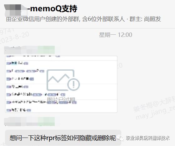 一文解决原文（rpr）标签翻译难题！