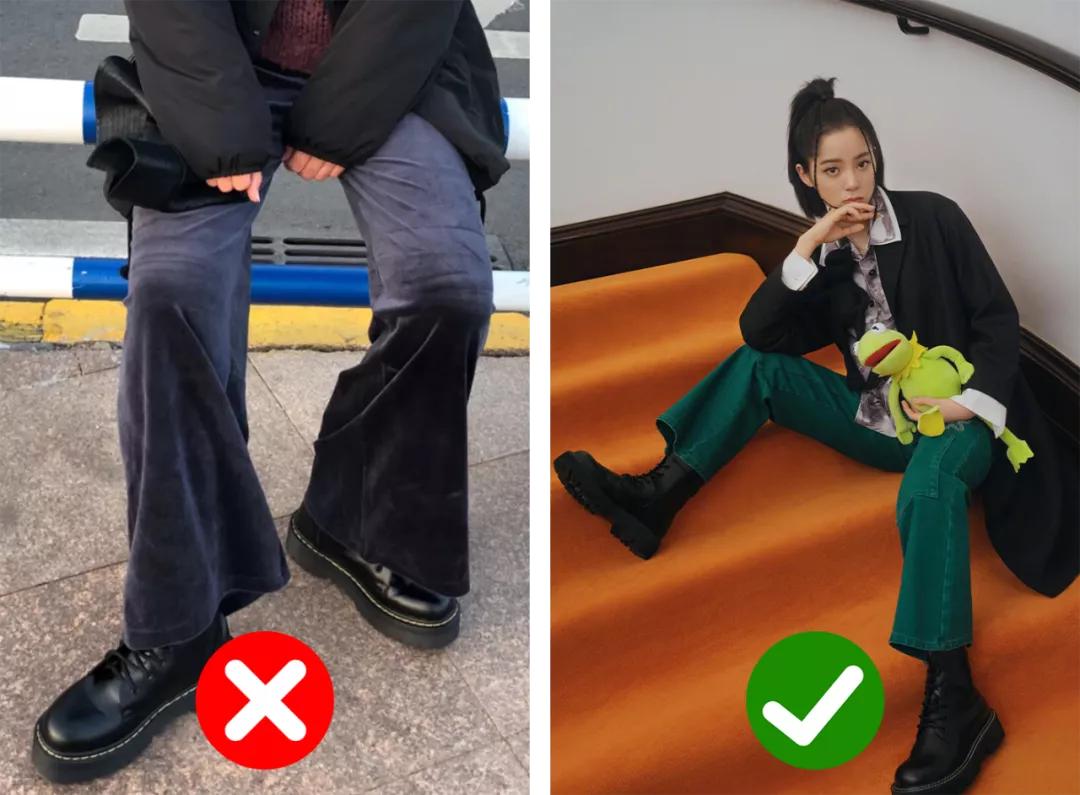 靴子最丑的4种穿法！显胖显腿短