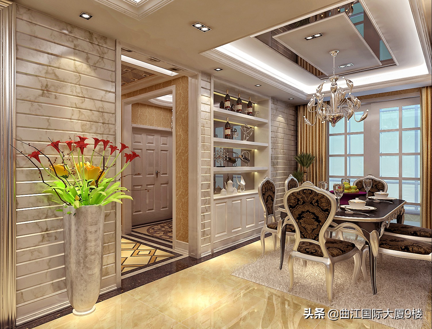 曲江六号176欧式效果设计