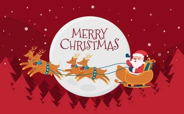 圣诞节快要到了圣诞老人来送礼,圣诞节圣诞老人给小朋友送礼物