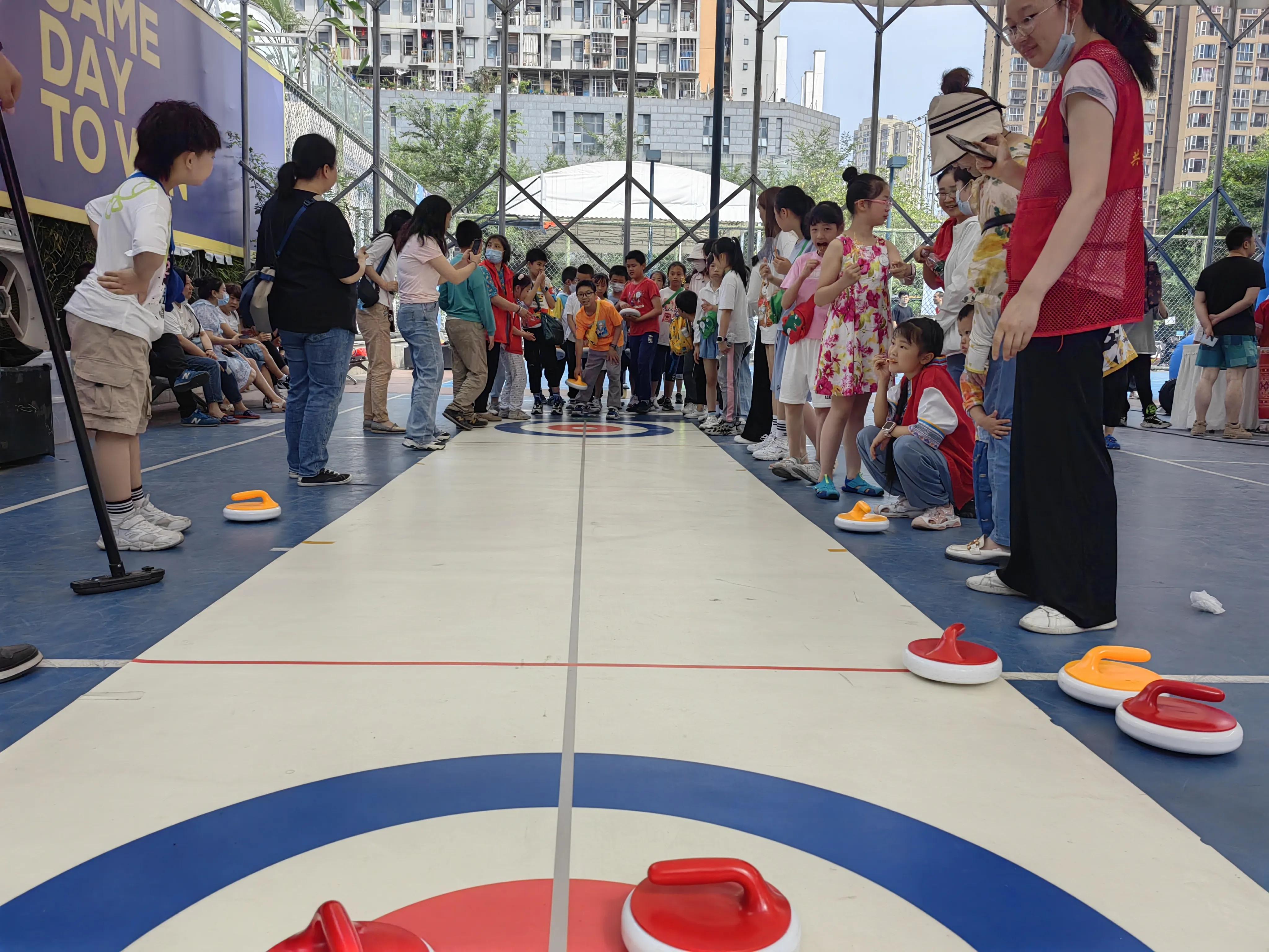 民族团结六一活动,六一社区亲子趣味运动会