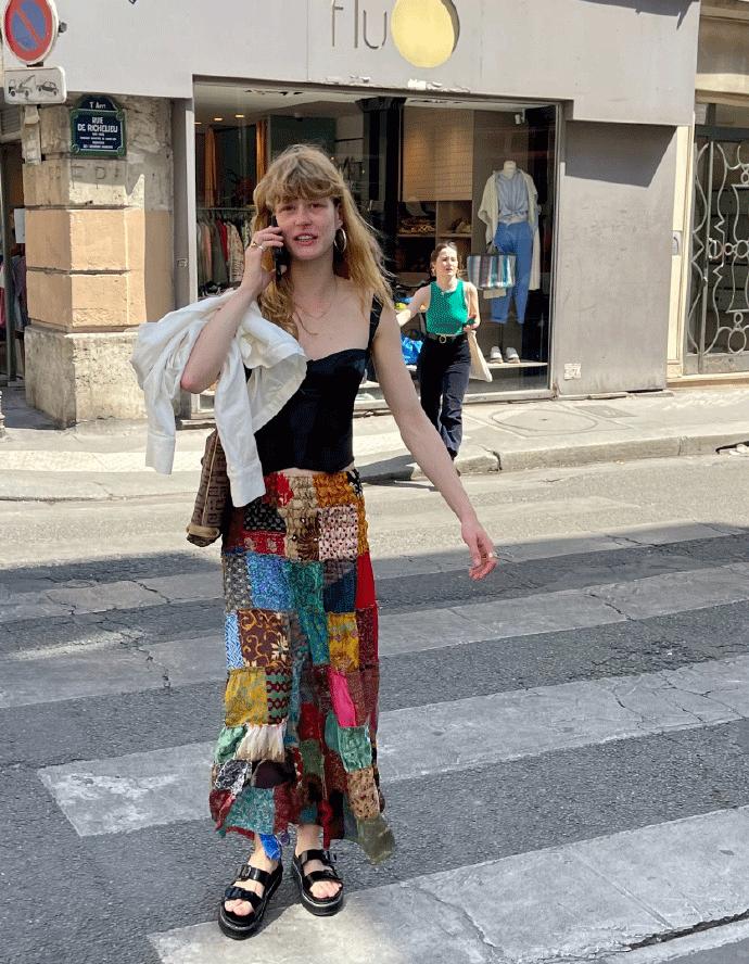 巴黎街头氛围感穿搭,复古时髦的巴黎风格穿搭