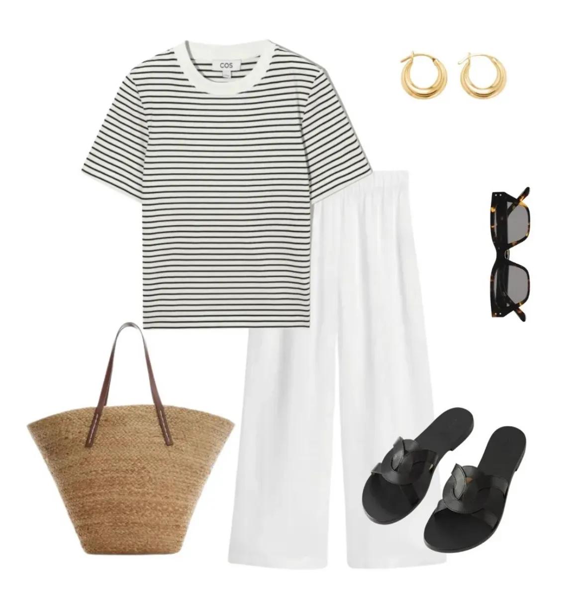 极简衣橱15天穿搭,夏季穿衣不纠结套装解决穿搭烦恼