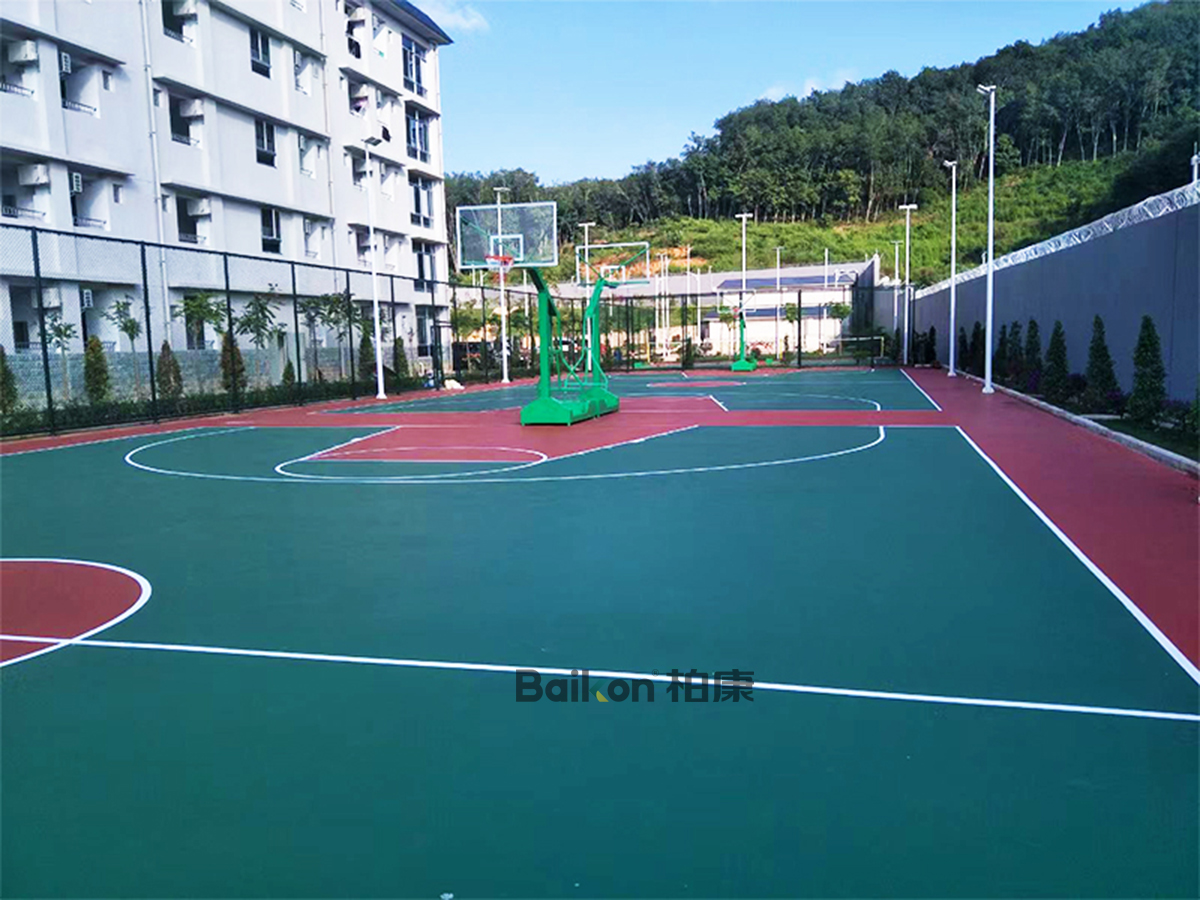 云南篮球场硅pu,云南硅pu篮球场施工价格