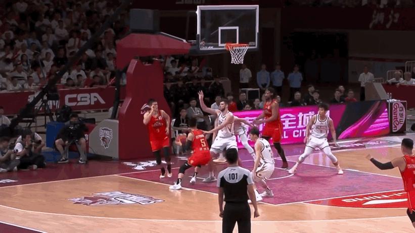 浙江95-85战胜新疆队,浙江队6比1集锦