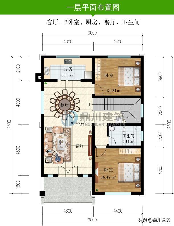 简单实用美观的三层农村房图,最简单农村二层房实图