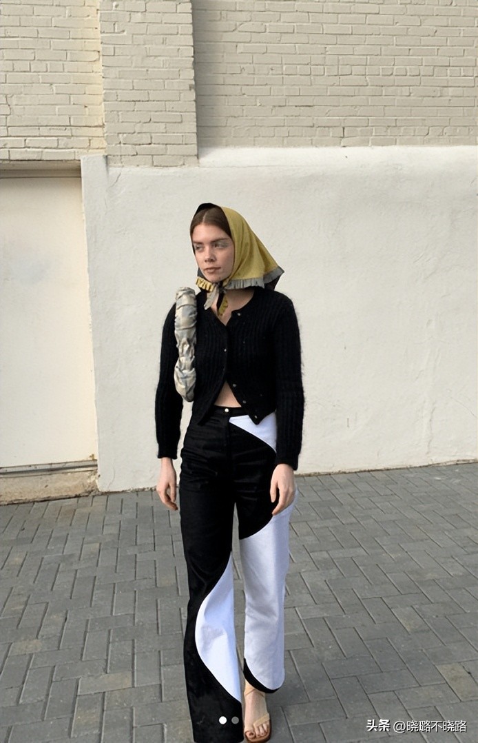 马蹄裤显瘦高腰,今年最火直筒马蹄裤冬款