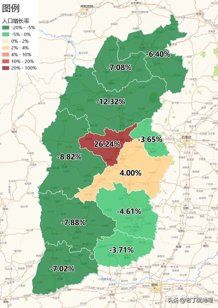 人口分布图中国城市,各省城市人口分布图
