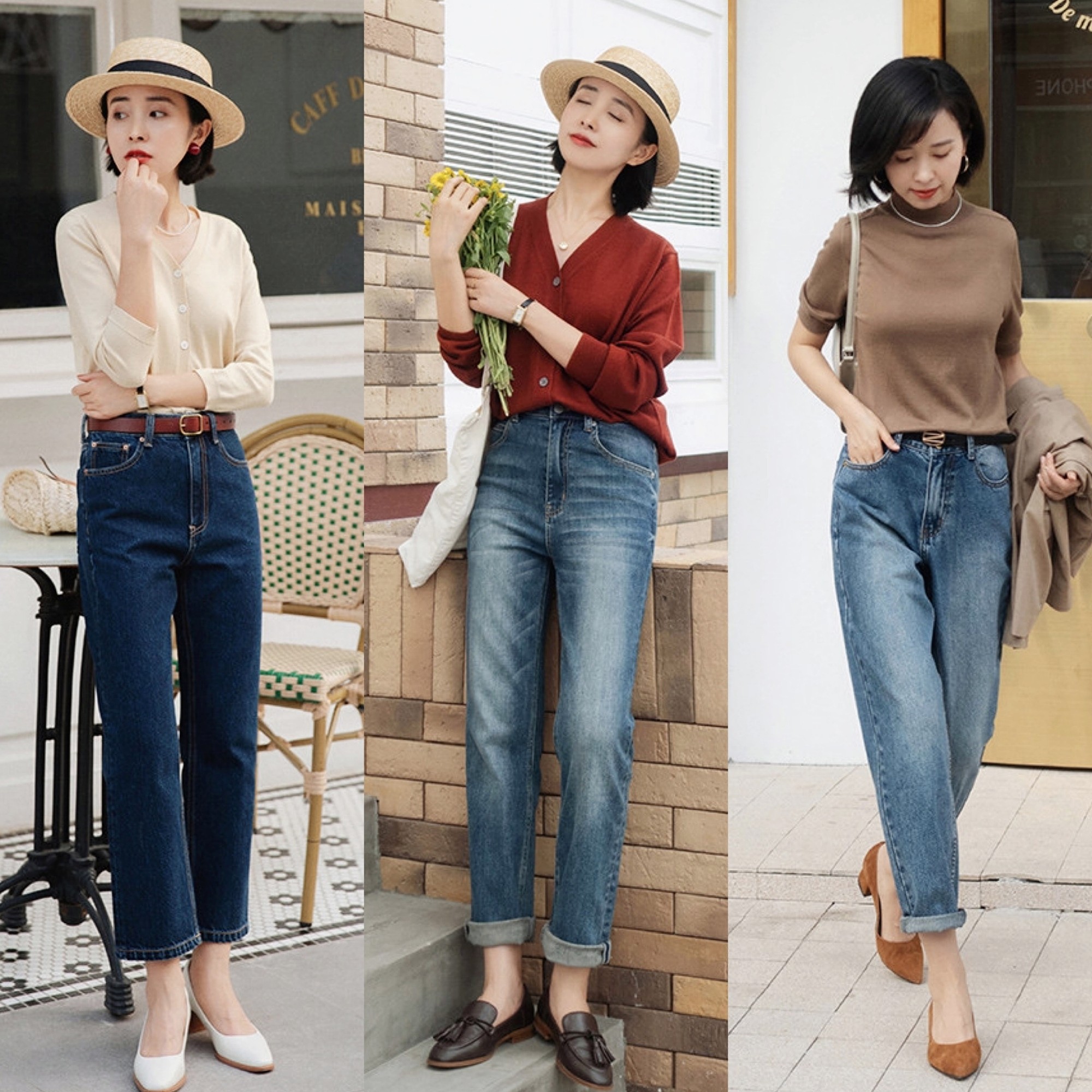 今年最流行的小白鞋小个子穿了,鞋子推荐不要平底鞋