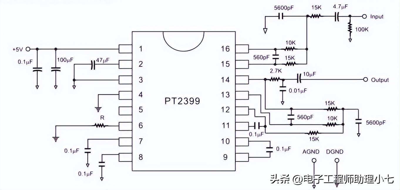 pt2399芯片容易烧毁吗,pt2399芯片引脚功能图