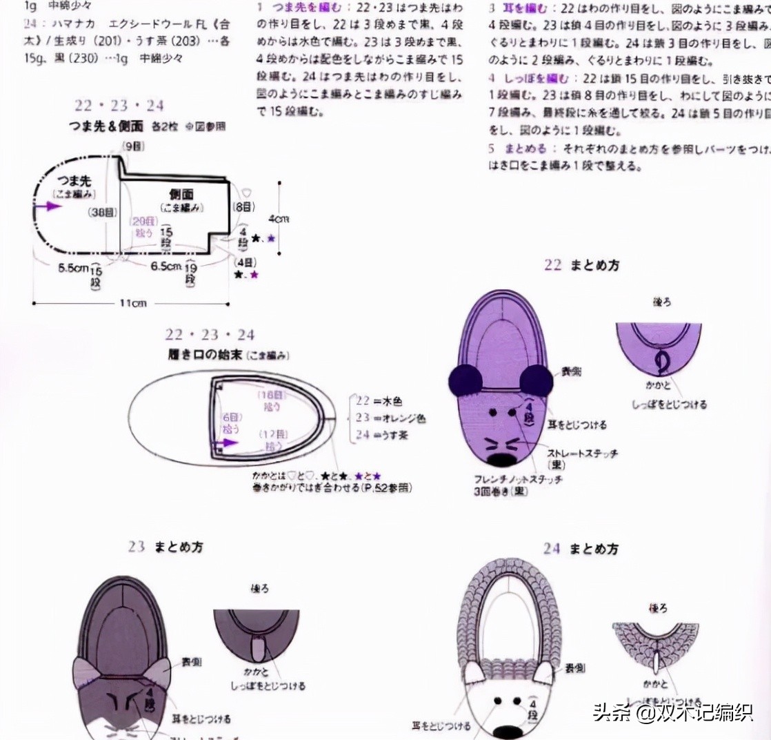 松鼠绒毛线婴儿鞋编织视频,网红毛线编织婴儿鞋视频