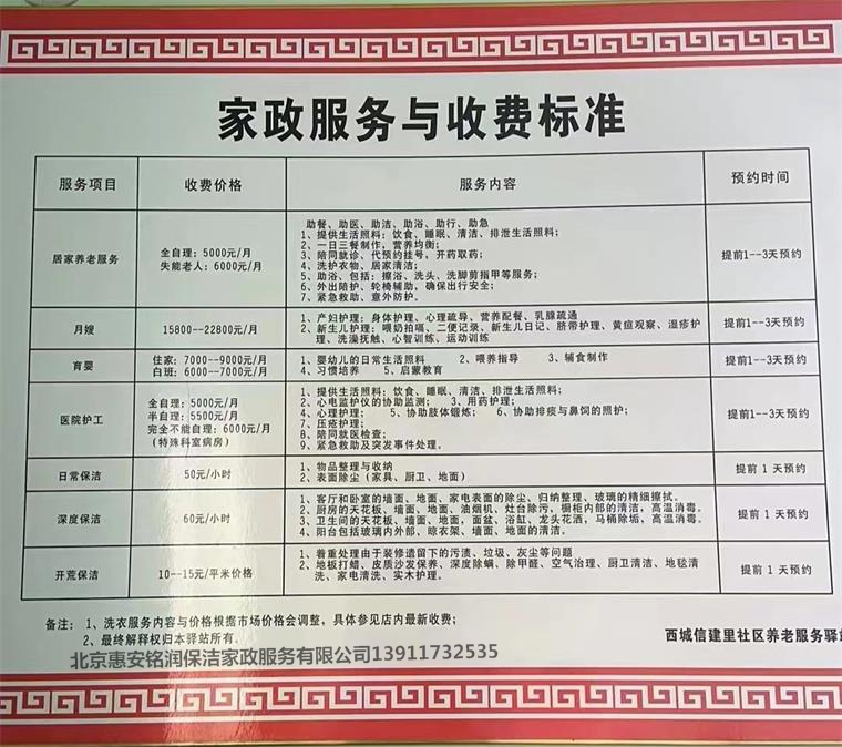 昌平家政开荒保洁,铭润家政服务有限公司