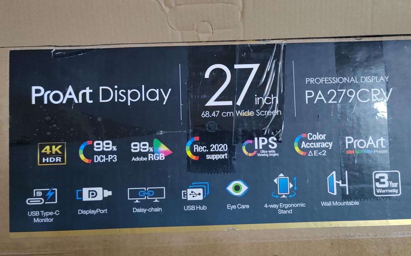 华硕proart27寸4k专业显示器,华硕创艺国度显示器24和27比较