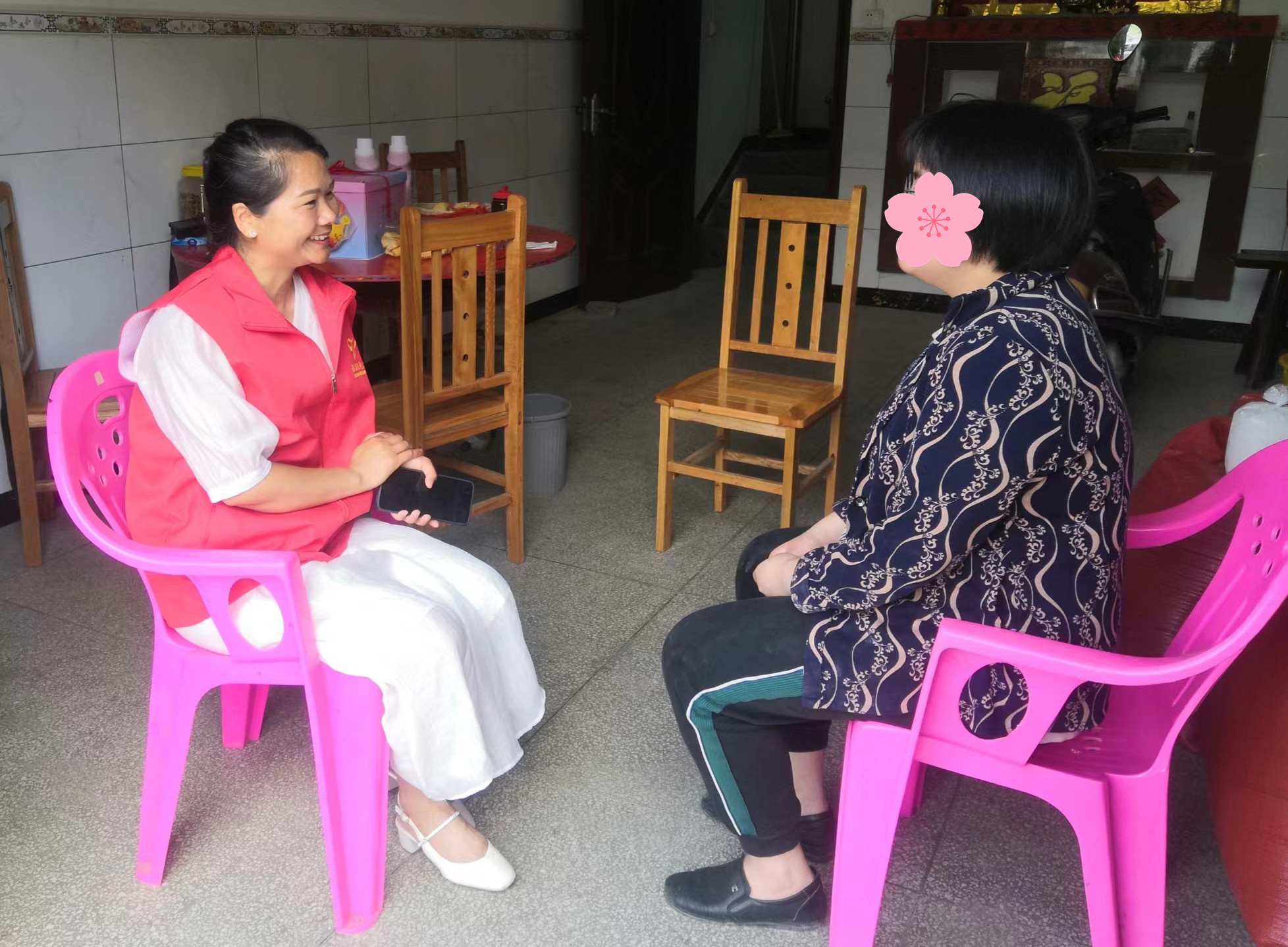 第八守护团|溆浦志愿者协会龙潭分会为逆风宝贝过生日