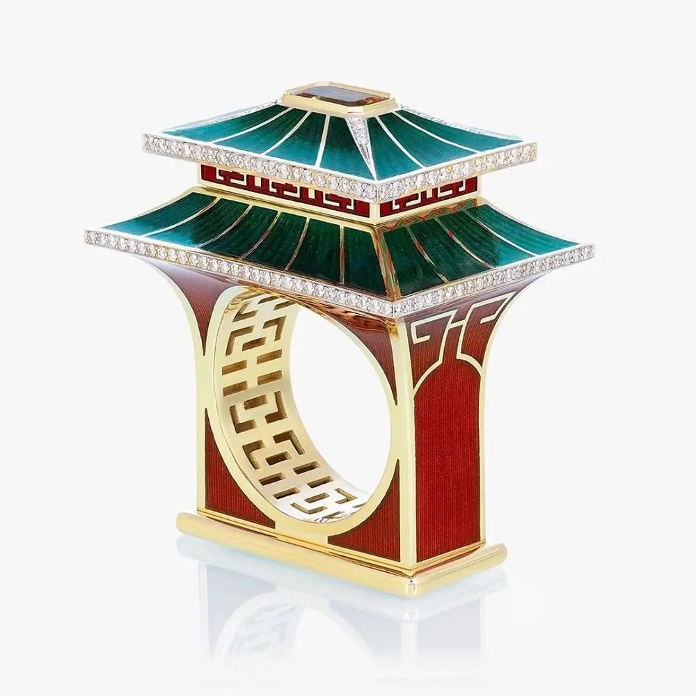 外国人设计不出的国风珠宝,国外设计感十足的首饰