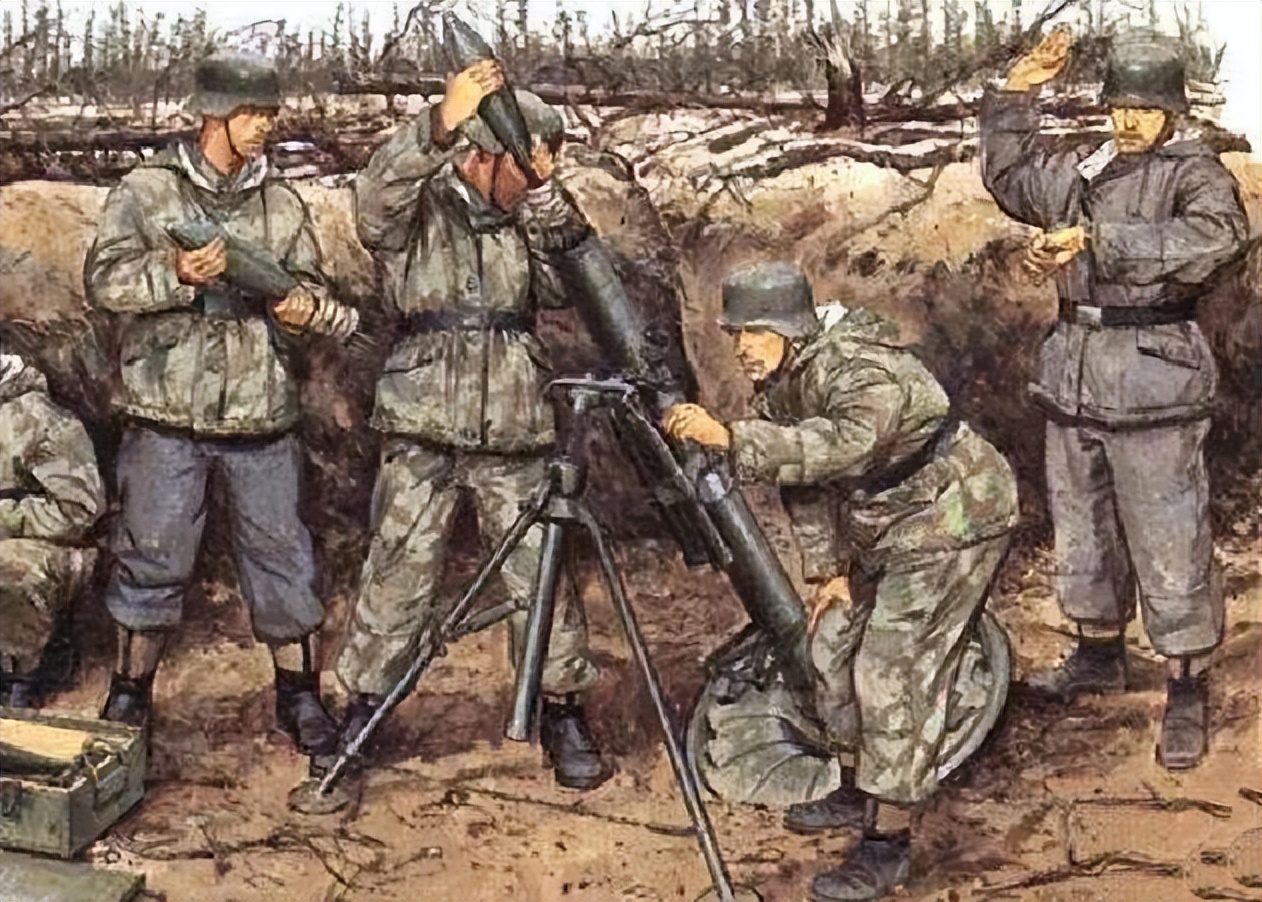 二战德军装甲部队彩绘,二战士兵的彩绘