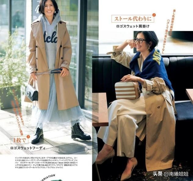 风衣搭配束脚卫裤好看吗,今年春天穿风衣搭配什么鞋