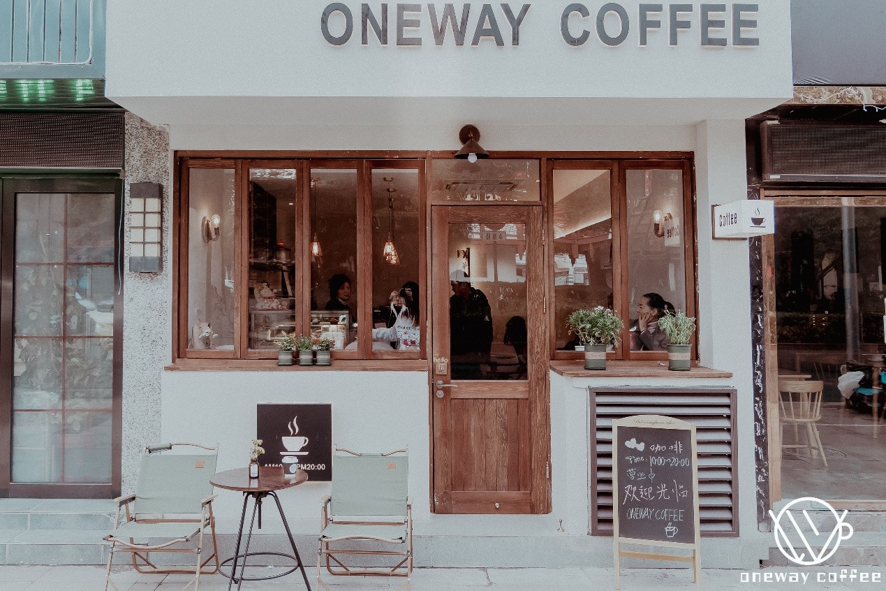 单向道咖啡,单向行驶一直往前走吗