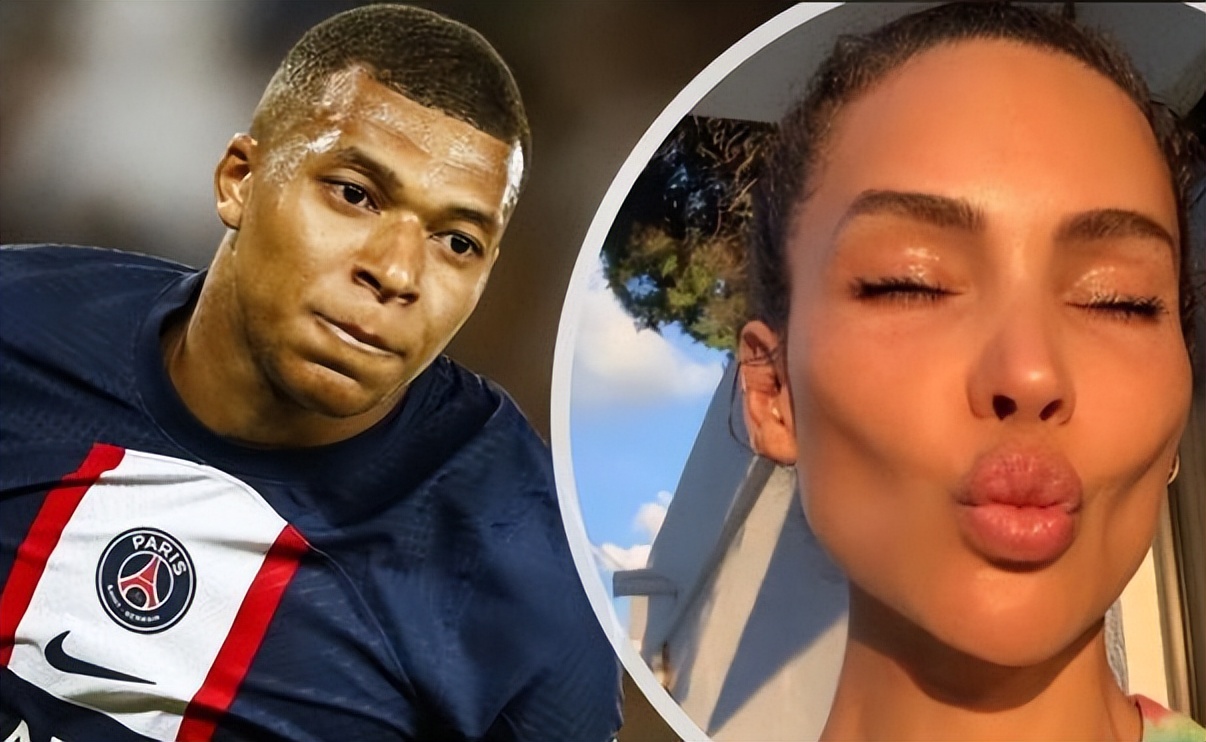 姆巴佩近照曝光，黑人美女陪伴，穿泳衣身材火辣！绯闻就没停过