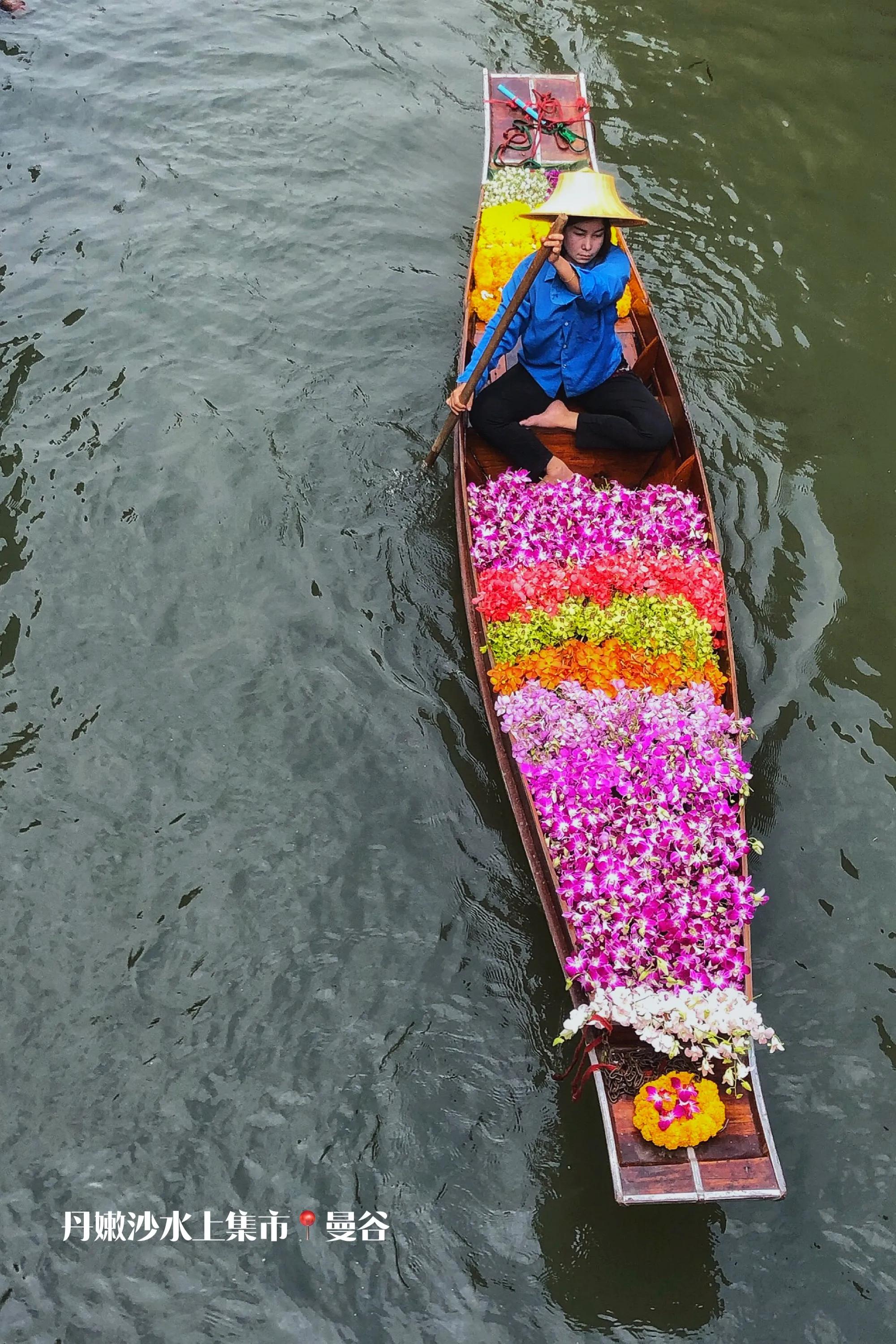 曼谷丹嫩沙多水上市场攻略,泰国水上市场攻略