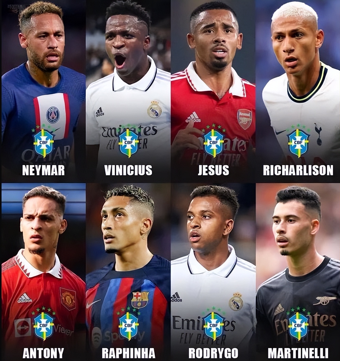 桑巴军团已列阵，从“边缘国脚”看懂巴西队