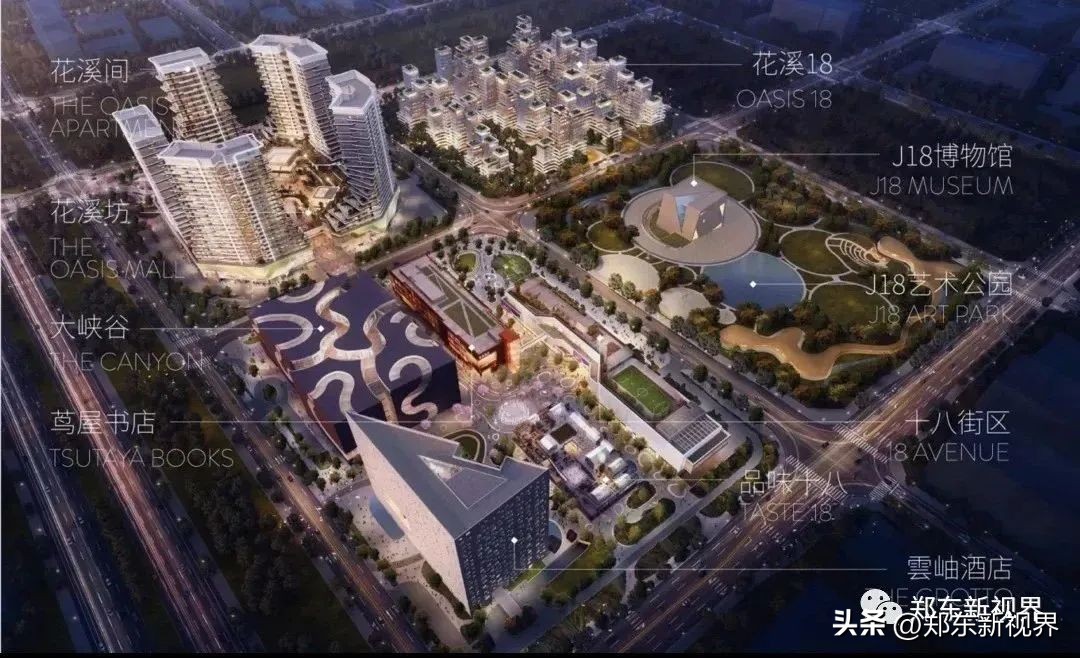 郑州商圈开始营业,郑州绿博园区未来发展