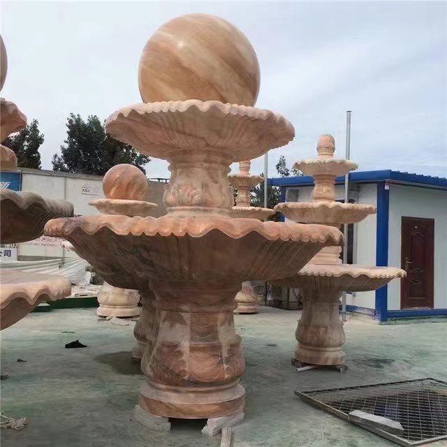 大理石水转印工艺,大理石球水中滚动