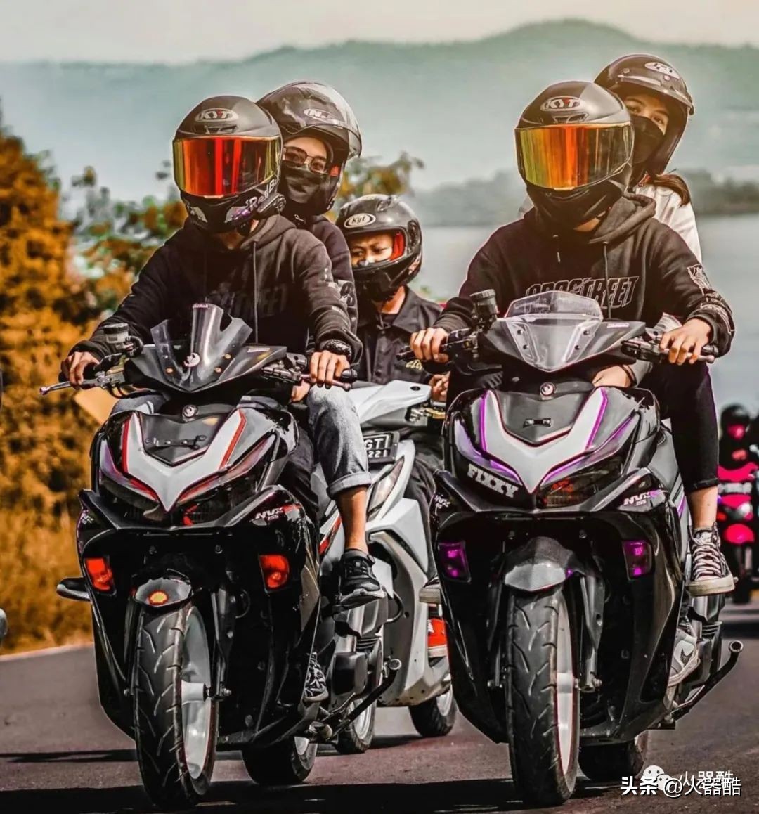 雅马哈nvx155帅气视频,aerox155与nvx155哪个好