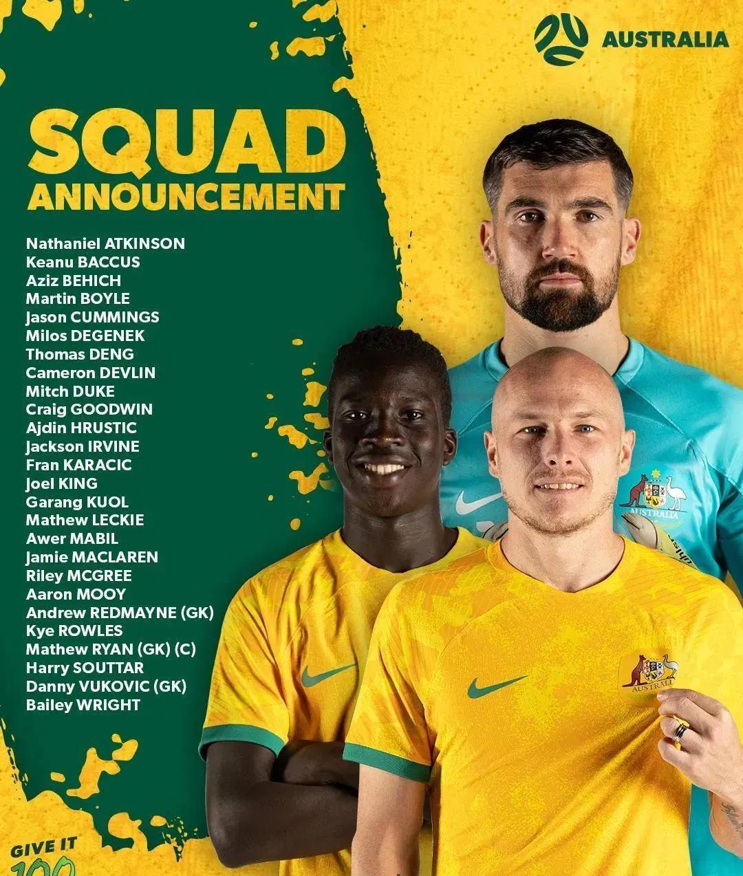 2022年卡塔尔世界杯32强各队名单,2022卡塔尔世界杯韩国对澳大利亚