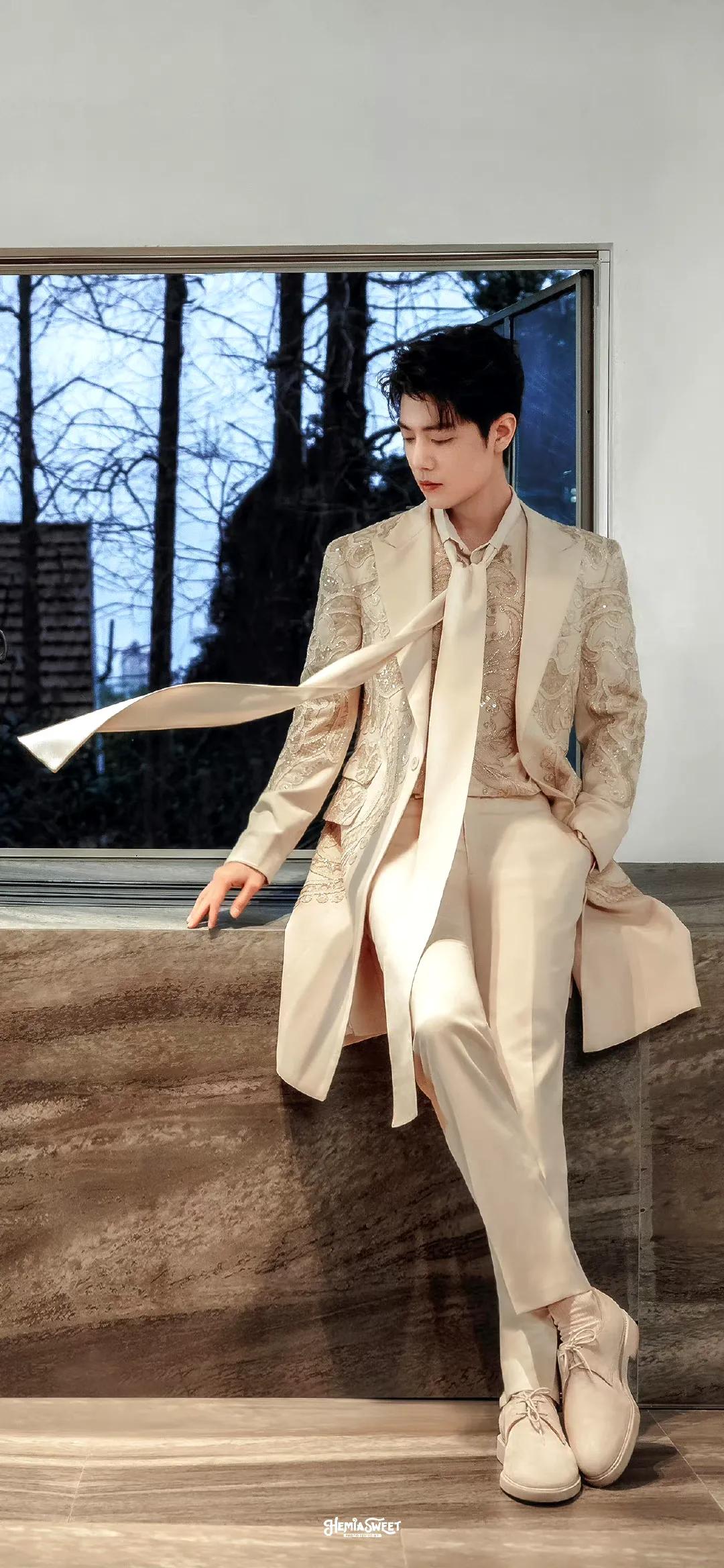 肖战杨紫微博之夜高清壁纸,肖战微博之夜戴口罩的壁纸