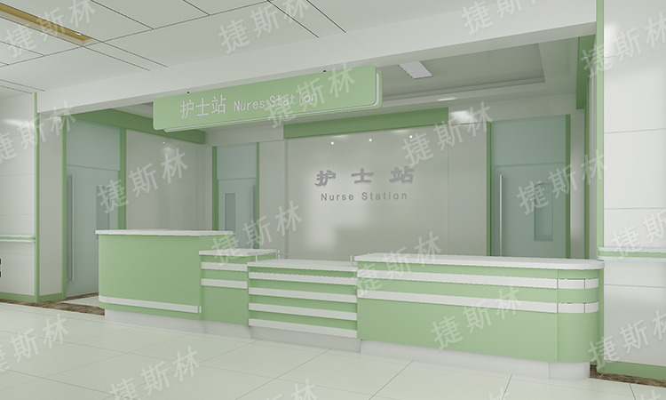 护士站导诊台图片大全,护士站导诊台柜画法