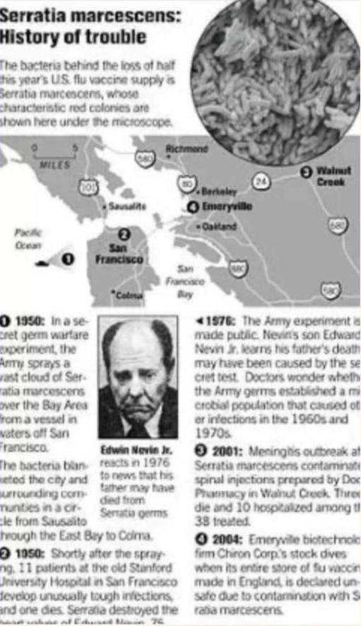 1950年的美国的生化危机,旧金山生化危机