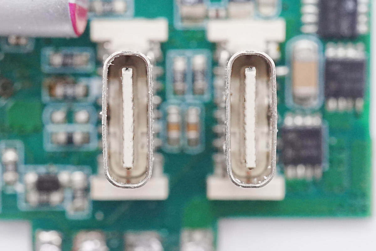 倍思氮化镓120w充电器拆解,倍思65w氮化镓红色版充电器拆解