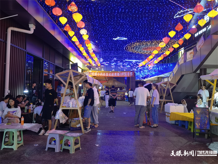 夜市摊位天河,贵阳人气最旺的摆摊夜市