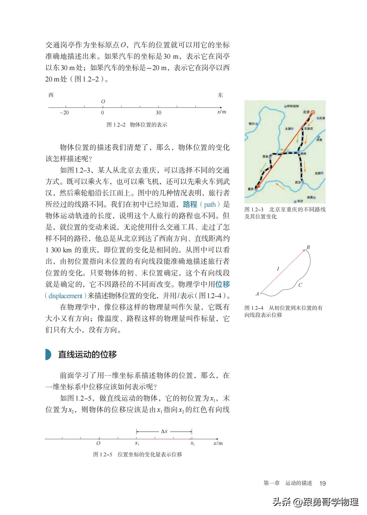 人教版高中物理必修第一册目录,高中物理电子课本全套免费