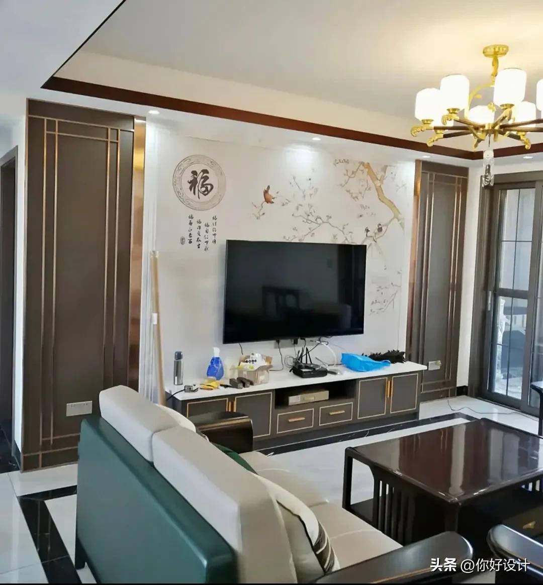 二十款高颜值电视墙背景墙,二十平方电视背景墙设计