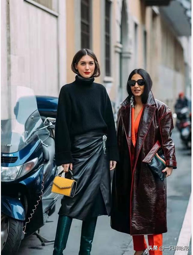 40岁女士气质高端穿搭冬裙,中年气质女裙高级感