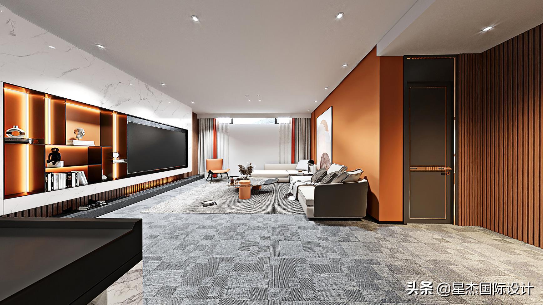 高德庄园度假别墅装修设计，专为度假打造500㎡中式风“观景台”