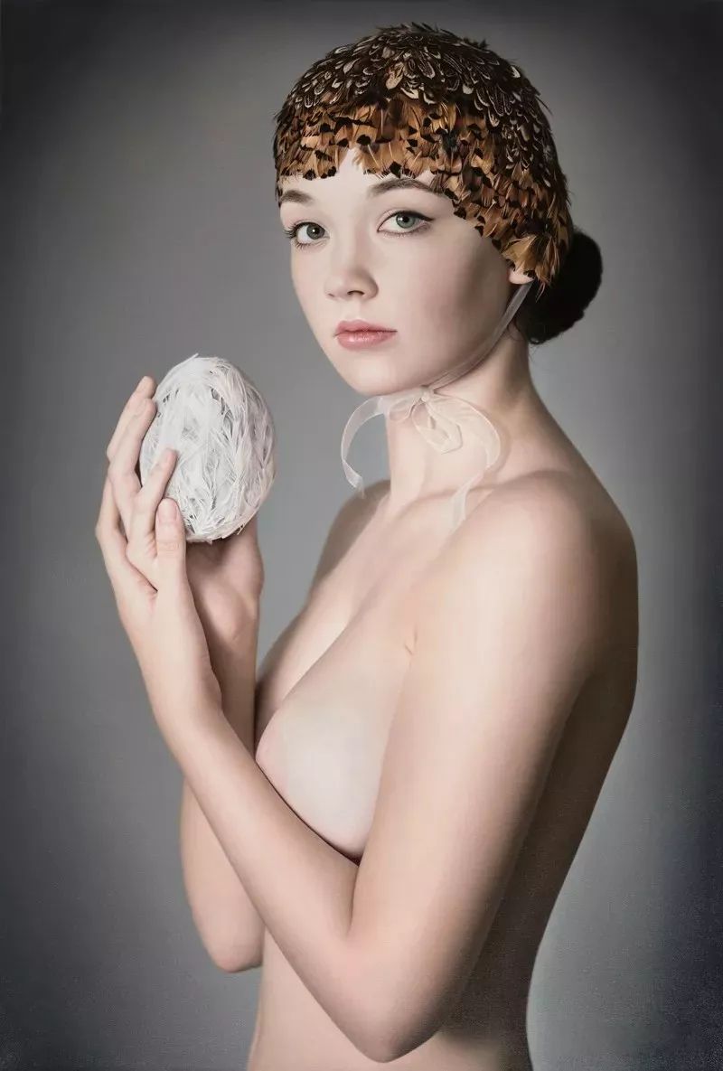 美女画家挑战冷军，画少女人体，放大10倍看细节让网友不淡定