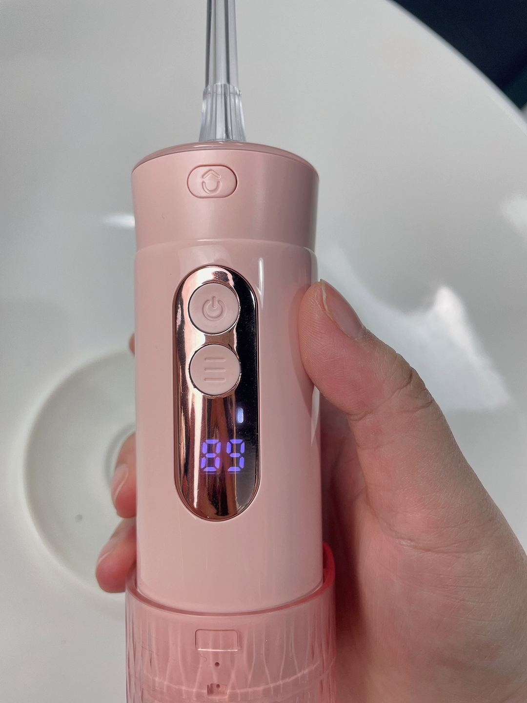 新设计,更智能——F30Mini智显屏冲牙器