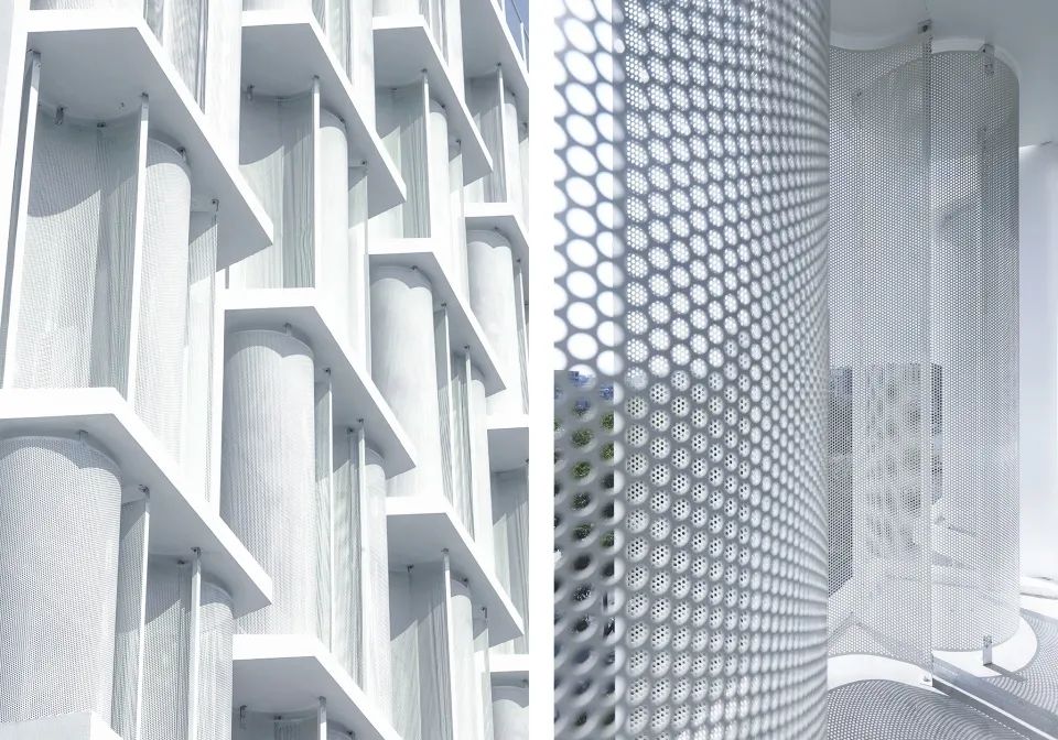 绿色环保建筑外墙,新型材料外立面