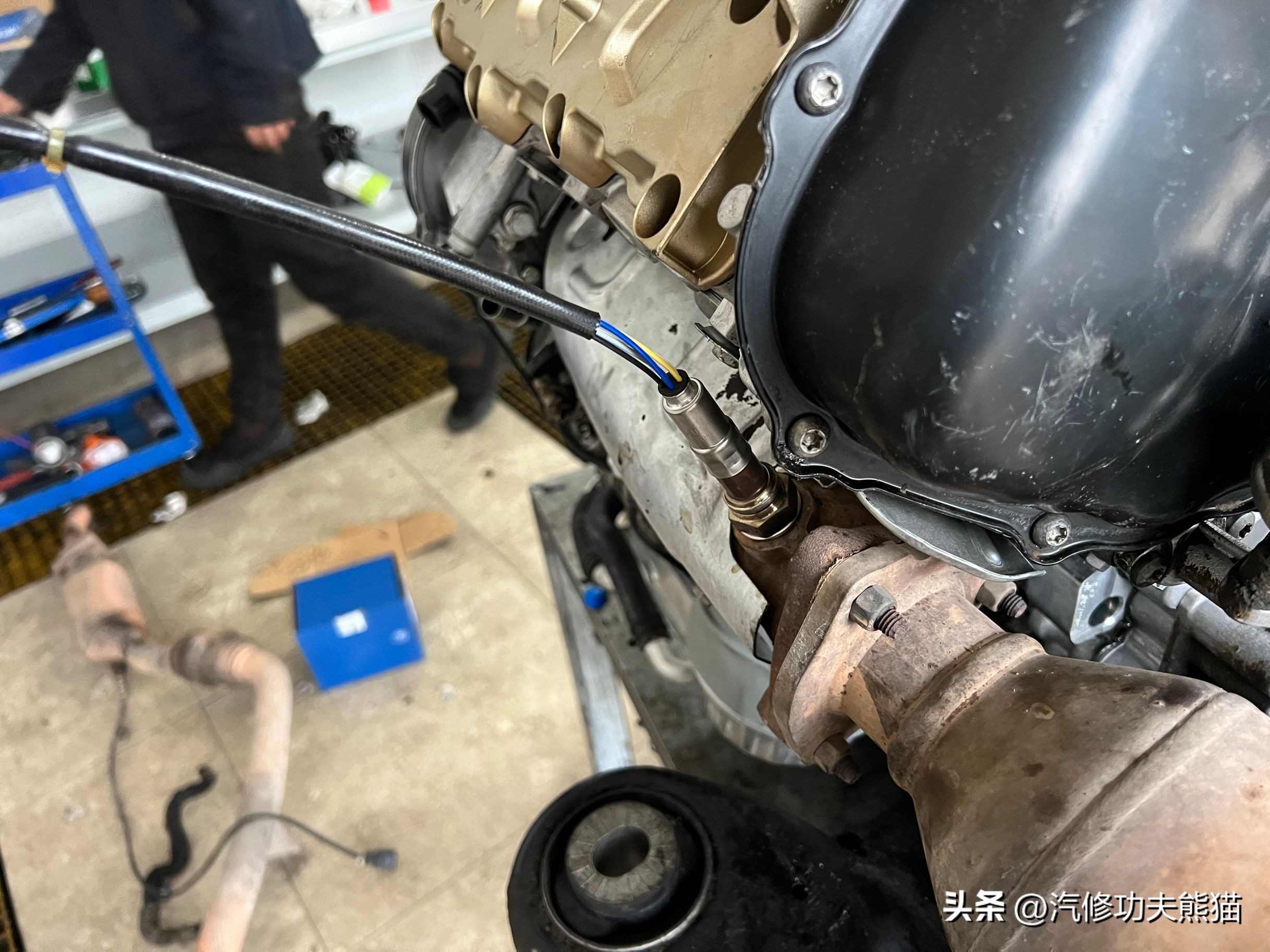 翻新60年前的奥迪,老车翻新奥迪a6发动机