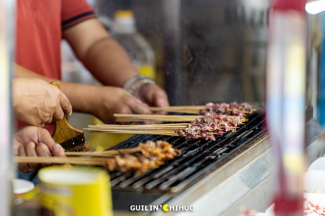 桂林夜市小吃街最火的小吃,桂林火爆夜市小吃