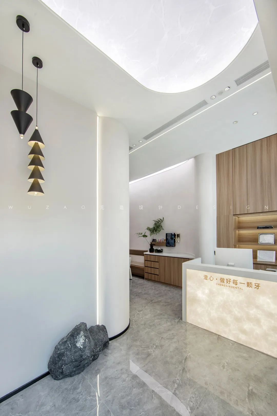 十多平方米牙科诊所装修设计风格,最新口腔装修设计效果图