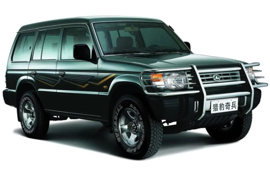 旧版猎豹与三菱帕杰罗,猎豹汽车和帕杰罗