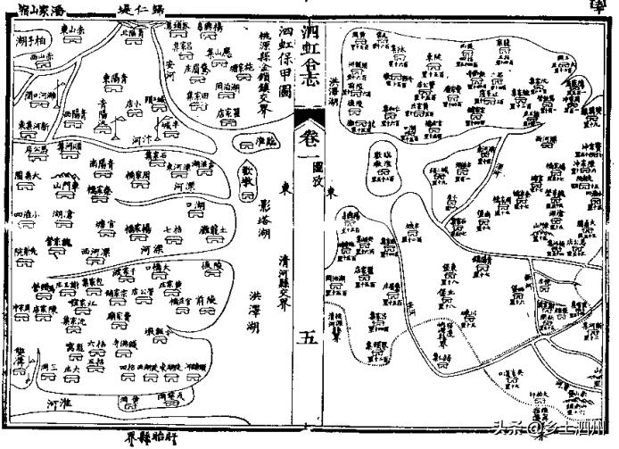 泗洪与泗县历史关系,江苏省宿迁市泗洪县历史对照图