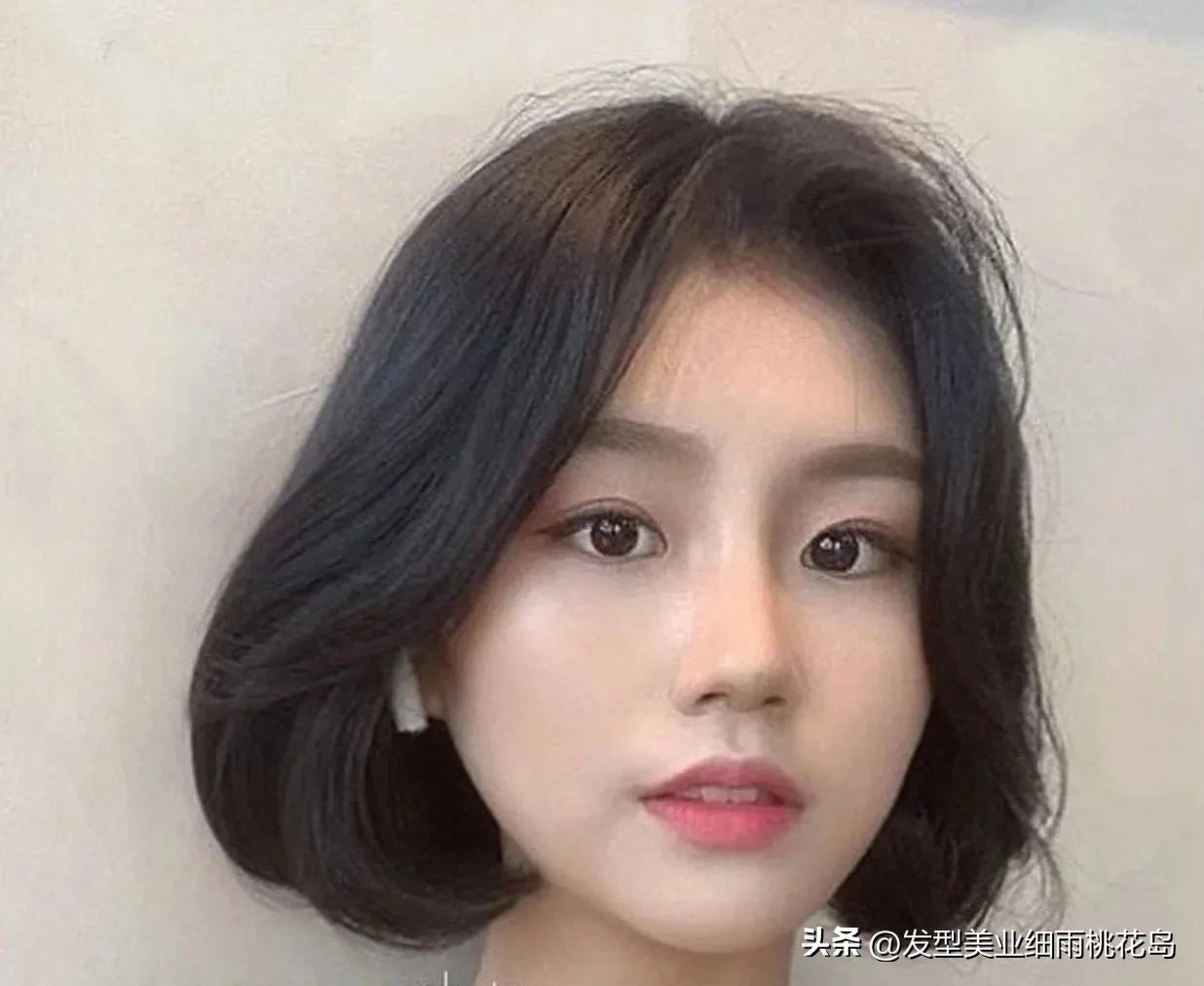 简单时尚易打理的短发烫图片,短发内烫和纹理烫哪个好看