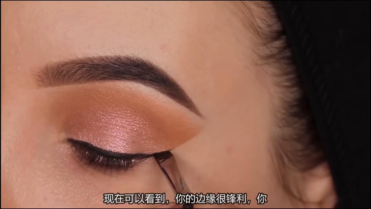 欧美小姐姐妆容,教画欧美妆的小姐姐