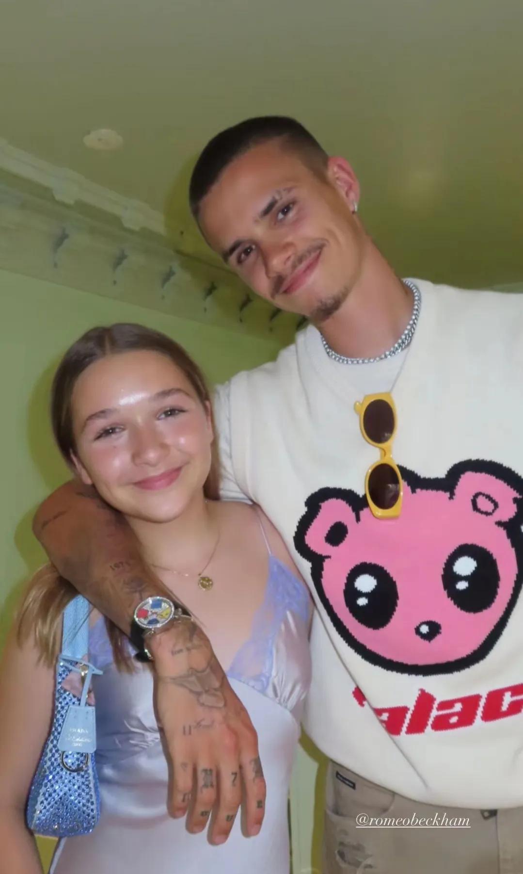 贝家小七12岁了！在Prada庆生得万元名牌包，打扮成熟是女版小贝